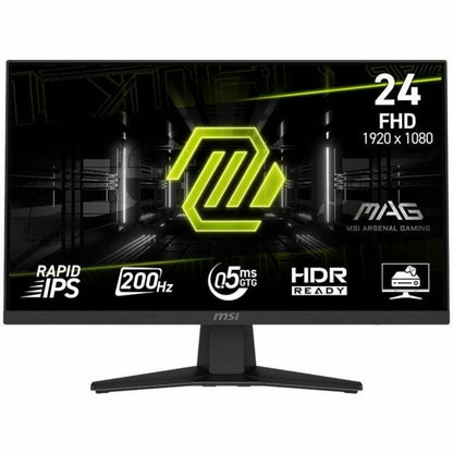 Main Image for MSI MAG 242F - MAG242F - Gaming Monitor - 23.8" Rapid IPS FHD 200Hz FreeSync Premium Display - HDMI - DisplayPort