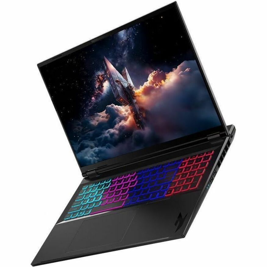 Left Image for Acer Nitro V 16S AI ANV16S-41 ANV16S-41-R27B 16" Gaming Notebook - WUXGA - 180 Hz - AMD Ryzen 7 260 - 16 GB - 1 TB SSD - English Keyboard - Black