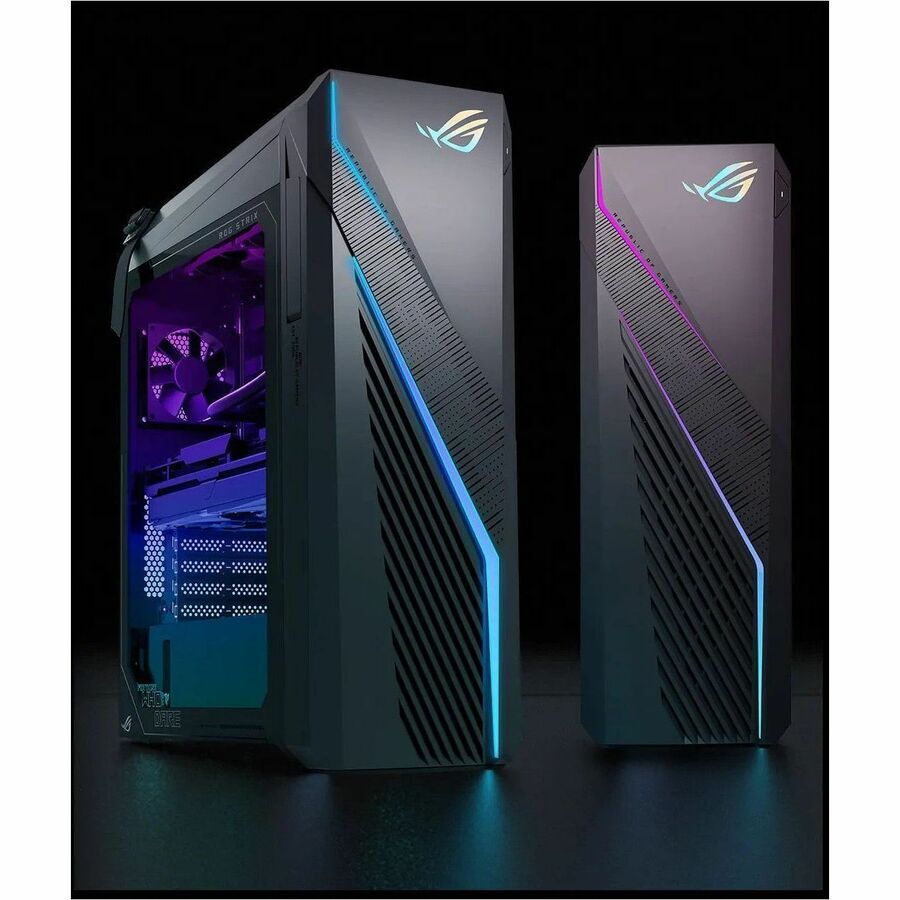 Alternate-Image2 Image for Asus ROG G16CHR G16CHR-DS776S Gaming Desktop Computer - Intel Core i7 14th Gen i7-14700F - 32 GB - 1 TB SSD - Mid-tower - Gray