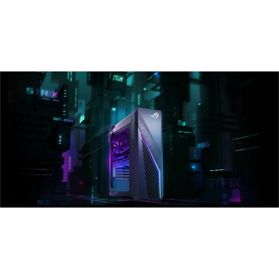 Alternate-Image1 Image for Asus ROG G16CHR G16CHR-DS776S Gaming Desktop Computer - Intel Core i7 14th Gen i7-14700F - 32 GB - 1 TB SSD - Mid-tower - Gray