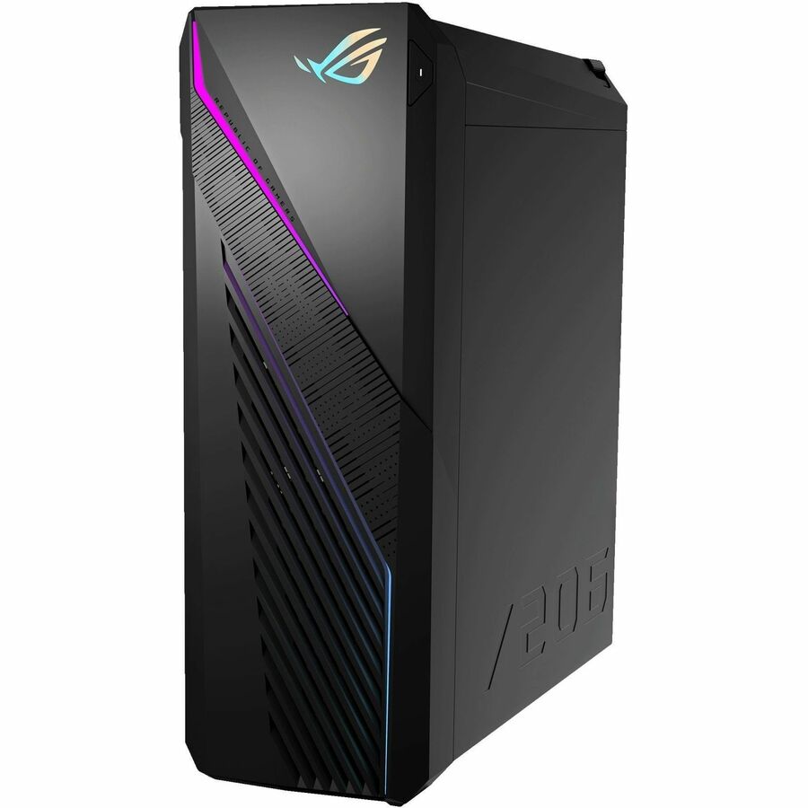 Left Image for Asus ROG G16CHR G16CHR-DS776S Gaming Desktop Computer - Intel Core i7 14th Gen i7-14700F - 32 GB - 1 TB SSD - Mid-tower - Gray