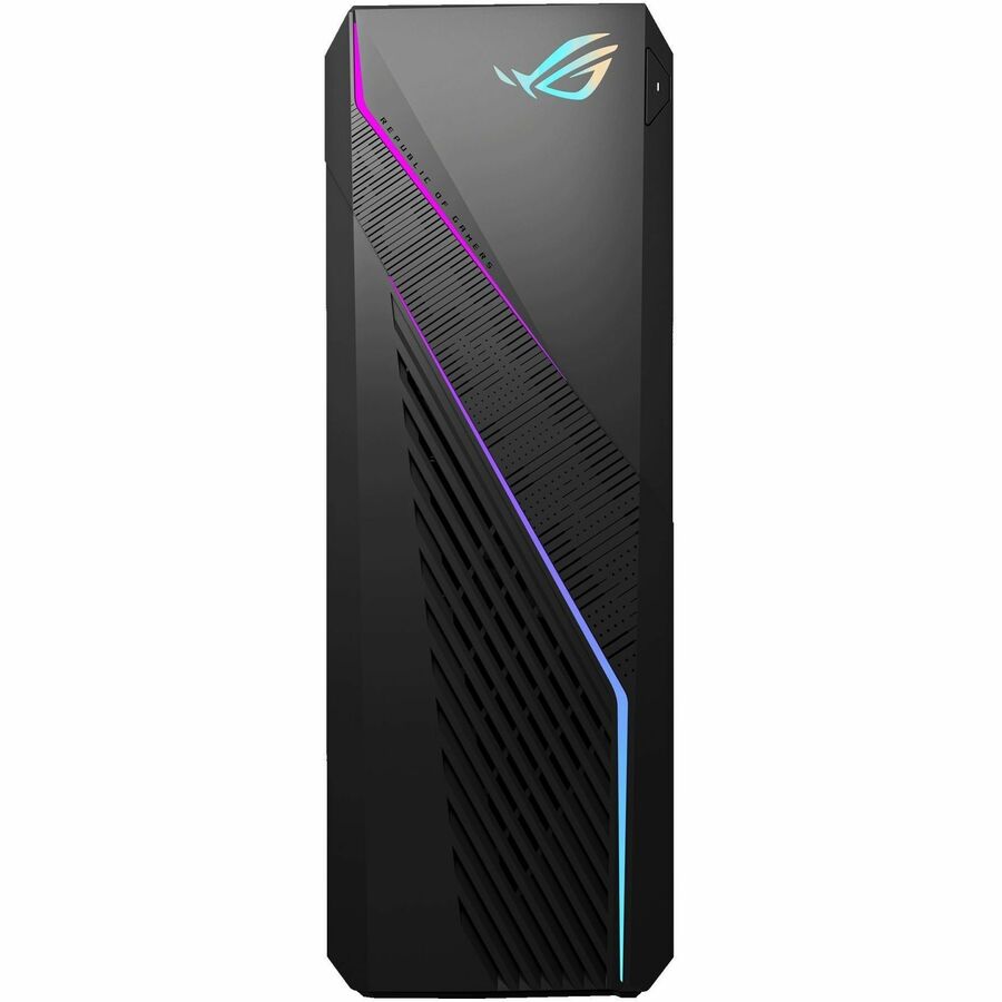 Front Image for Asus ROG G16CHR G16CHR-DS776S Gaming Desktop Computer - Intel Core i7 14th Gen i7-14700F - 32 GB - 1 TB SSD - Mid-tower - Gray