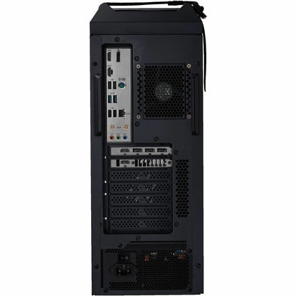 Rear Image for Asus ROG G16CHR G16CHR-DS776S Gaming Desktop Computer - Intel Core i7 14th Gen i7-14700F - 32 GB - 1 TB SSD - Mid-tower - Gray
