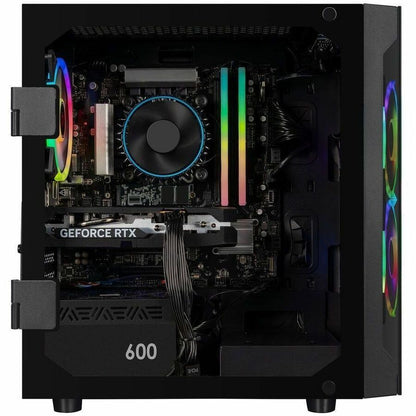 Right Image for CLX SET TGMSETRTA5501BM Gaming Desktop Computer - Intel Core i5 14th Gen i5-14400F - 32 GB - 2 TB SSD - Mini-tower - Black