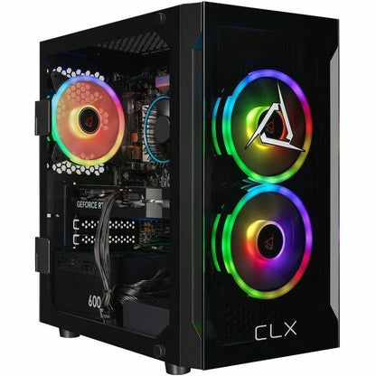 Alternate-Image2 Image for CLX SET TGMSETRTA5501BM Gaming Desktop Computer - Intel Core i5 14th Gen i5-14400F - 32 GB - 2 TB SSD - Mini-tower - Black