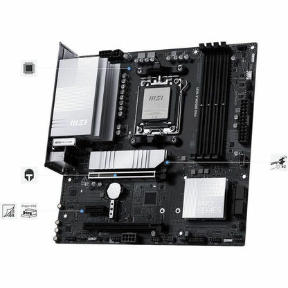 Alternate-Image6 Image for MSI PRO B850M-A WIFI - PROB850MAWIFI - mATX Professional Motherboard - B850 Chipset
