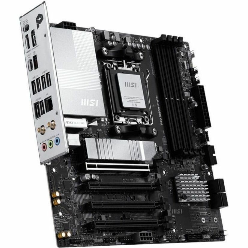 Alternate-Image3 Image for MSI B850M-P WIFI Gaming Desktop Motherboard - AMD B850 Chipset - Socket AM5 - Micro ATX