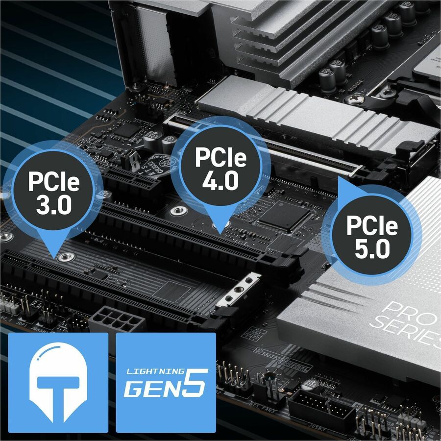 Alternate-Image10 Image for MSI PRO X870E-P WIFI Gaming Desktop Motherboard - AMD X870E Chipset - Socket AM5 - ATX
