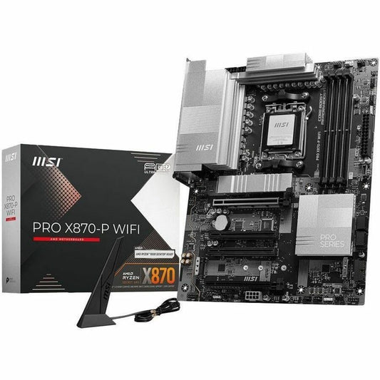 Main Image for MSI PRO X870E-P WIFI Gaming Desktop Motherboard - AMD X870E Chipset - Socket AM5 - ATX