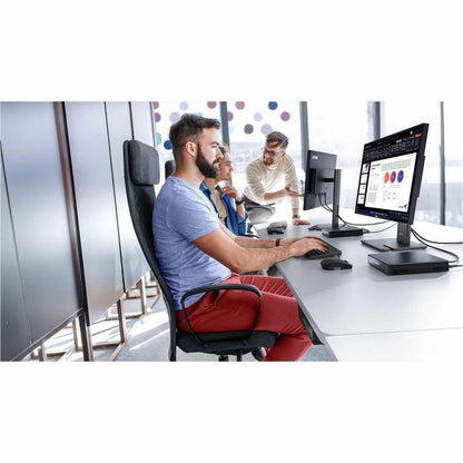 Life-Style Image for Lenovo ThinkCentre neo 50q Gen 5 13B90031US Desktop Computer - Intel Core 7 240H - 16 GB - 512 GB SSD - Tiny - Black
