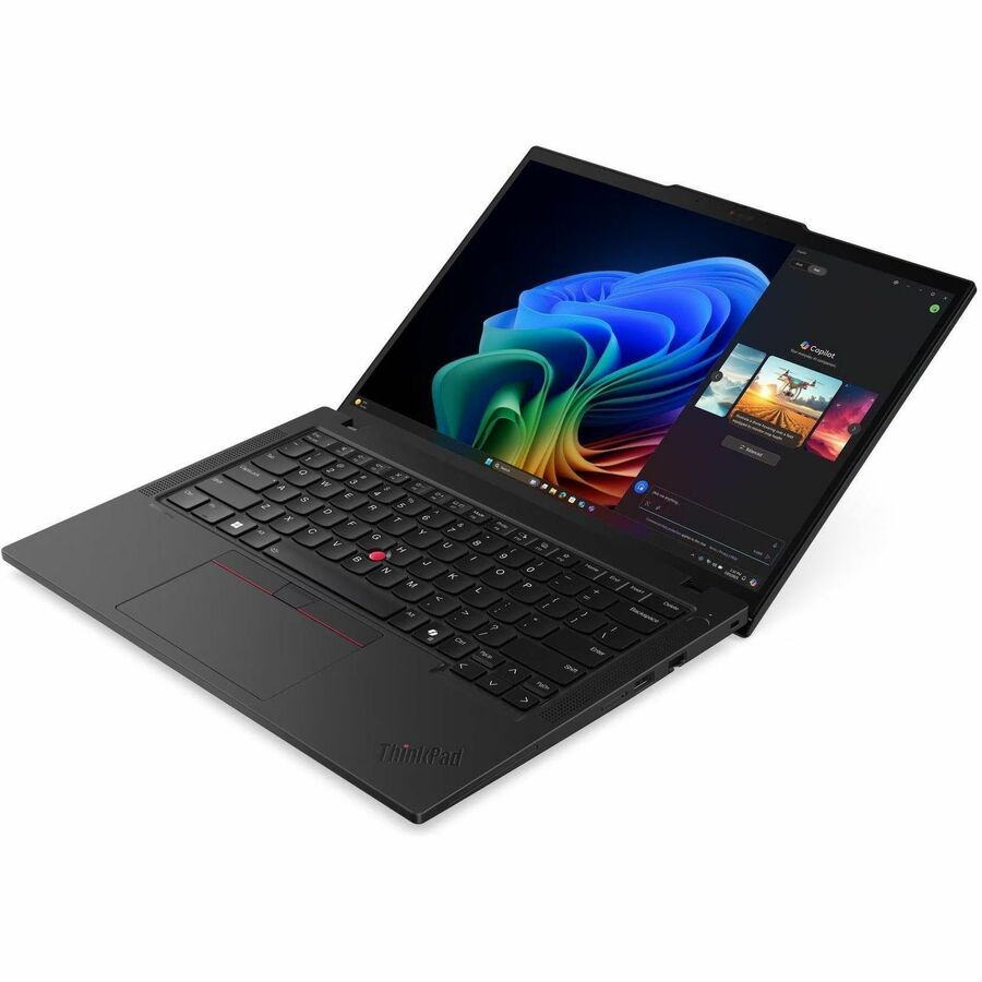 Alternate-Image3 Image for Lenovo ThinkPad T14 Gen 6 21QJ00CSUS 14" Copilot+ PC Notebook - WUXGA - 60 Hz - AMD Ryzen AI 7 PRO 350 - 16 GB - 512 GB SSD - English Keyboard - Black
