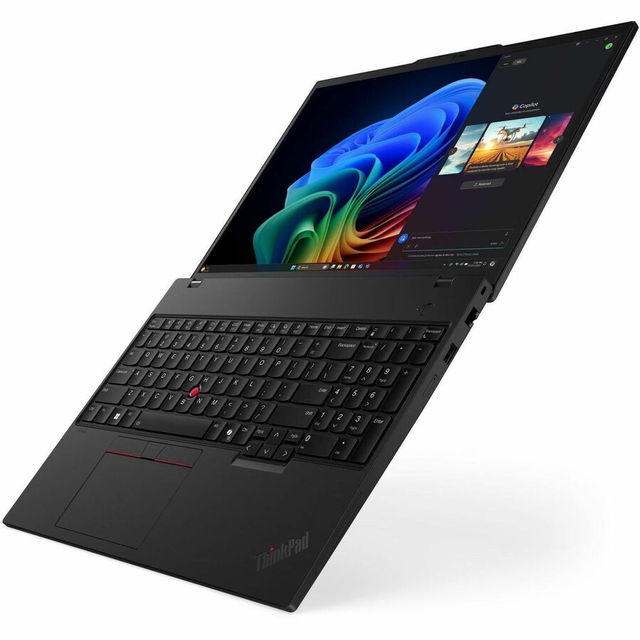 Alternate-Image4 Image for Lenovo ThinkPad T16 Gen 4 21QN0045US 16" Copilot+ PC Notebook - WUXGA - 60 Hz - AMD Ryzen AI 5 PRO 340 - 16 GB - 256 GB SSD - English Keyboard - Black