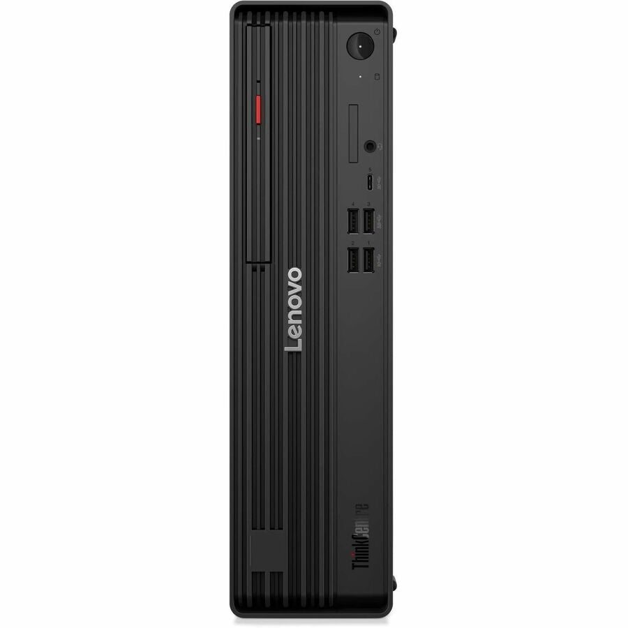Front Image for Lenovo ThinkCentre M70s Gen 6 12YK001AUS Desktop AI Computer - Intel Core Ultra 5 225 - 16 GB - 512 GB SSD - Small Form Factor - Black