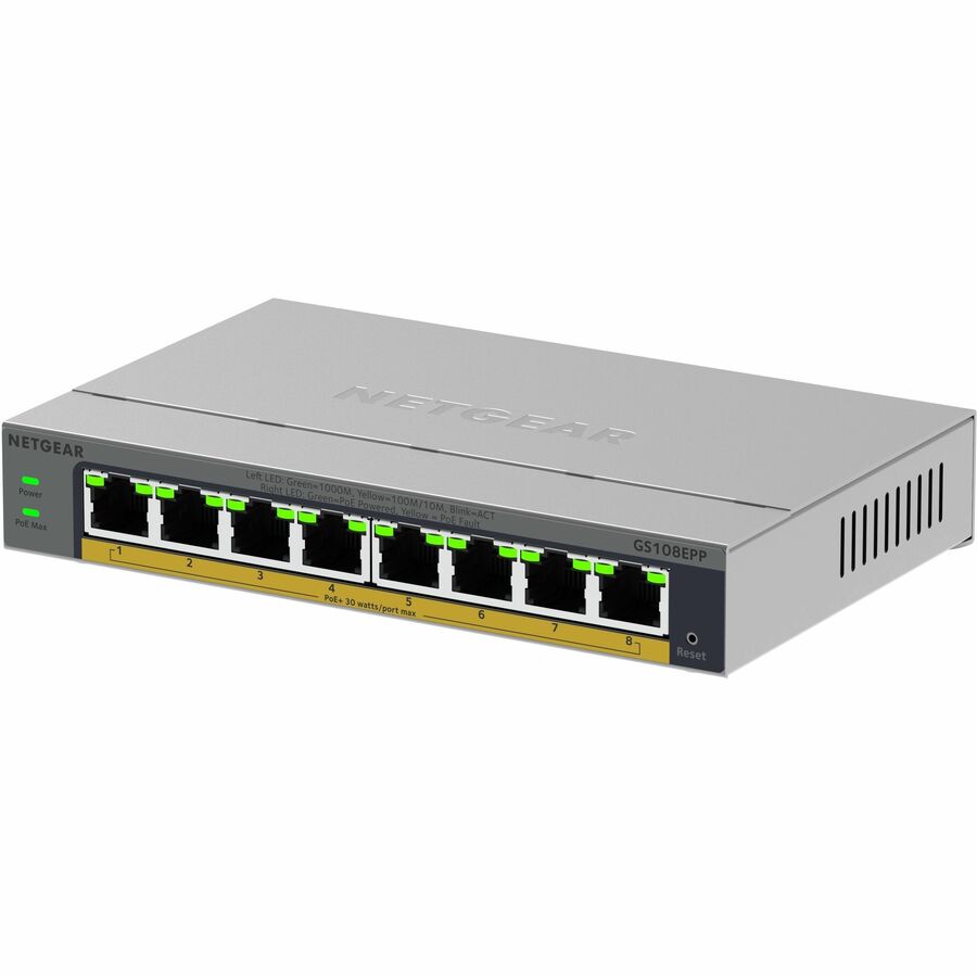 Alternate-Image4 Image for Netgear Business GS108EPP Ethernet Switch