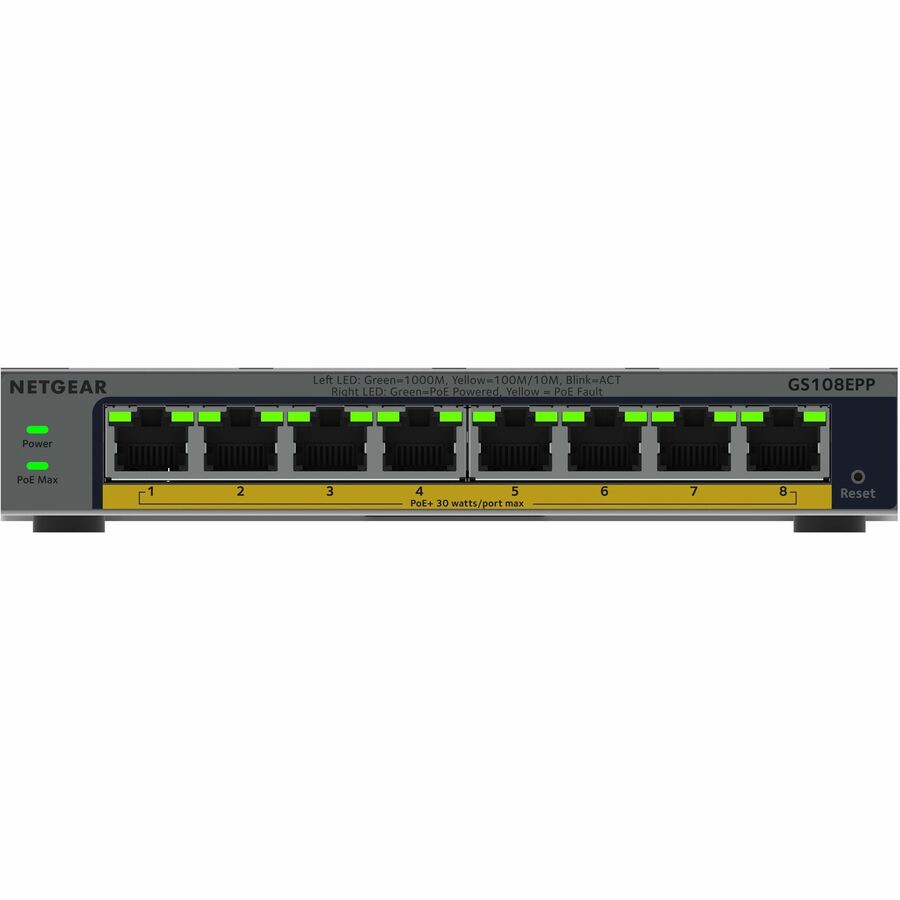 Alternate-Image1 Image for Netgear Business GS108EPP Ethernet Switch
