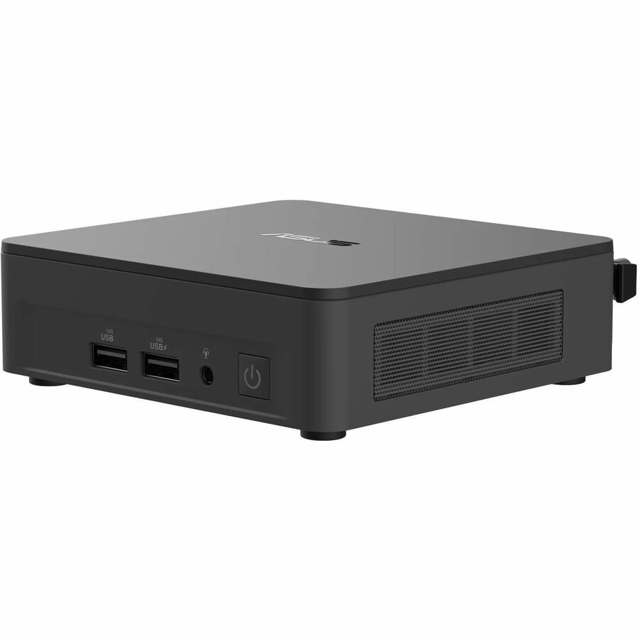 Left Image for Asus NUC 13 Pro RNUC13ANKH5048CUI Desktop Computer - Intel Core i5 13th Gen i5-13420H - 8 GB - 512 GB PCI Express NVMe 4.0 x4 SSD - Mini PC - Black