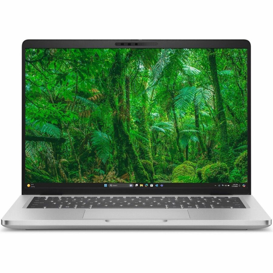 Front Image for Dell Pro 13 Plus PB13250 13.3" Clamshell Copilot+ PC Notebook - Full HD Plus - 60 Hz - Intel Core Ultra 7 266V - vPro Technology - 16 GB - 512 GB SSD - English (US) Keyboard