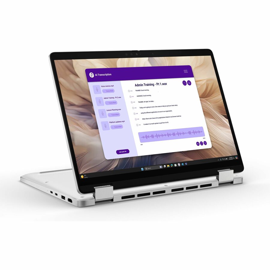 Alternate-Image5 Image for Dell Pro 13 Plus PB13250 13.3" Clamshell Copilot+ PC Notebook - Full HD Plus - 60 Hz - Intel Core Ultra 5 236V - vPro Technology - 16 GB - 512 GB SSD - English (US) Keyboard - Aluminum