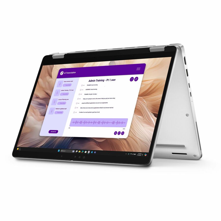 Alternate-Image6 Image for Dell Pro 13 Plus PB13250 13.3" Clamshell Copilot+ PC Notebook - Full HD Plus - 60 Hz - Intel Core Ultra 5 236V - vPro Technology - 16 GB - 512 GB SSD - English (US) Keyboard - Aluminum