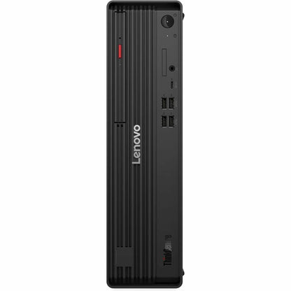 Front Image for Lenovo ThinkCentre M90s Gen 6 12YU000JUS Desktop Computer - Intel Core Ultra 7 265 - vPro Technology - 16 GB - 512 GB SSD - Small Form Factor - Black