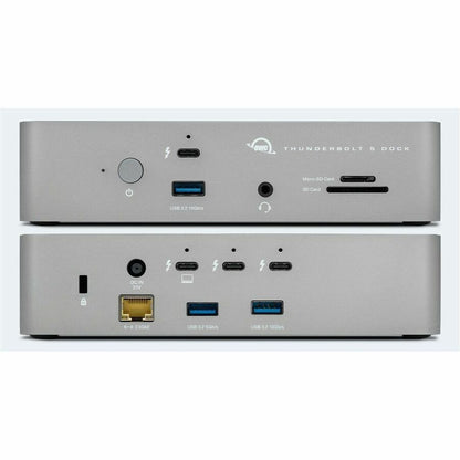 Alternate-Image1 Image for OWC 11-Port Thunderbolt 5 Dock with 140W Power Delivery - 2.5GbE - Up to 3 Displays