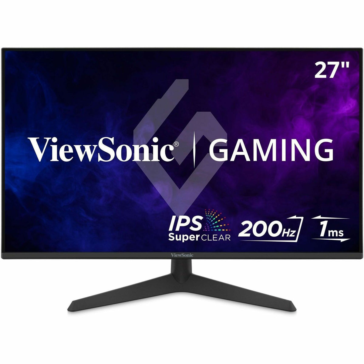 Main Image for ViewSonic VX2729 27 Inch 1080p IPS Gaming Monitor with 200Hz, 1ms, FreeSync Premium, HDR10, Tilt Adjustment, HDMI, and DisplayPort Inputs