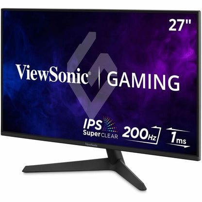 Left Image for ViewSonic VX2729 27 Inch 1080p IPS Gaming Monitor with 200Hz, 1ms, FreeSync Premium, HDR10, Tilt Adjustment, HDMI, and DisplayPort Inputs