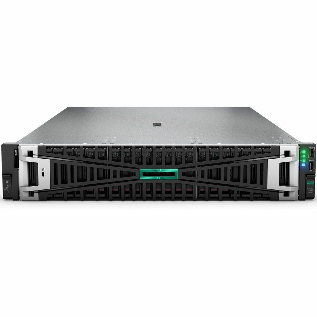 Main Image for HPE ProLiant DL380 G11 2U Rack Server - 1 x Intel Xeon Gold 6530 2.10 GHz - 64 GB RAM - 1.92 TB SSD - (2 x 960GB) SSD Configuration - 12Gb/s SAS, Serial ATA/600, NVMe Controller
