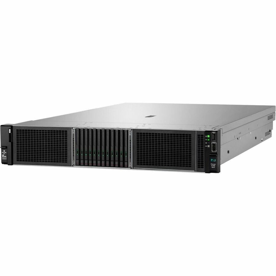 Left Image for HPE ProLiant DL380 G11 2U Rack Server - 1 x Intel Xeon Gold 6530 2.10 GHz - 64 GB RAM - 1.92 TB SSD - (2 x 960GB) SSD Configuration - 12Gb/s SAS, Serial ATA/600, NVMe Controller