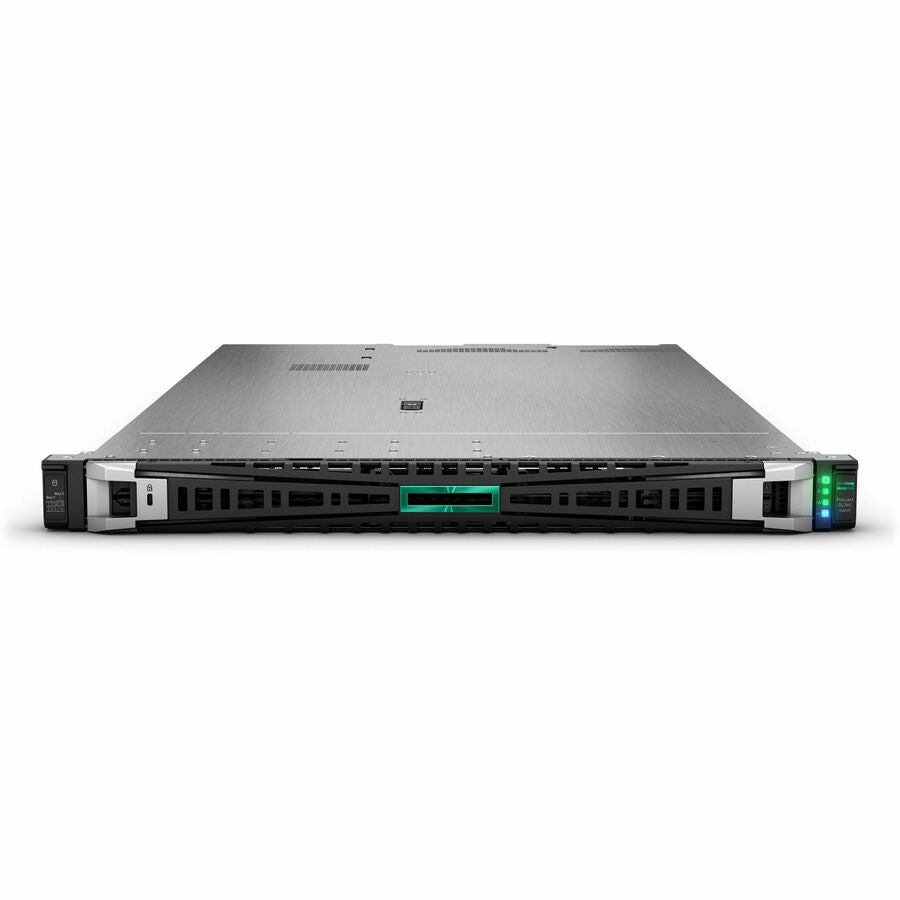 Front Image for HPE ProLiant DL360 Gen11 1U Rack Server - 1 x Intel Xeon Silver 4510 2.40 GHz - 64 GB RAM - 960 GB SSD - (2 x 480GB) SSD Configuration - Serial ATA/600, 12Gb/s SAS, NVMe Controller