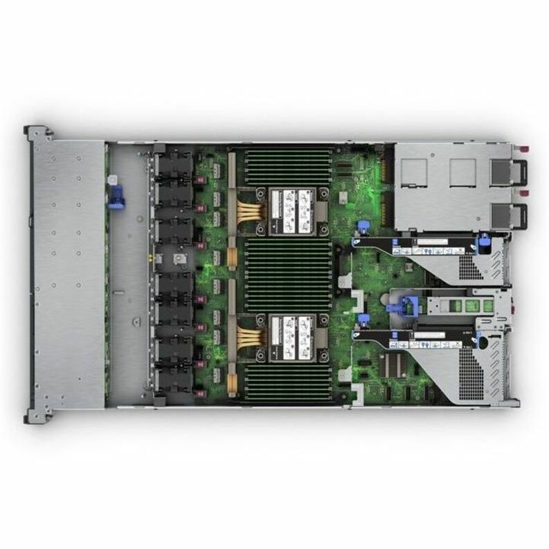 Alternate-Image1 Image for HPE ProLiant DL360 Gen11 1U Rack Server - 1 x Intel Xeon Silver 4510 2.40 GHz - 64 GB RAM - 8 TB HDD - (2 x 4TB) HDD Configuration - Serial ATA/600, 12Gb/s SAS, NVMe Controller