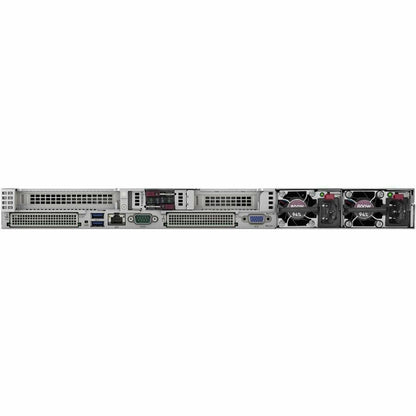 Rear Image for HPE ProLiant DL360 Gen11 1U Rack Server - 1 x Intel Xeon Gold 5416S 2 GHz - 64 GB RAM - 960 GB SSD - (2 x 480GB) SSD Configuration - Serial ATA/600, 12Gb/s SAS, NVMe Controller