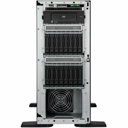 Alternate-Image2 Image for HPE ProLiant ML110 G11 4.5U Tower Server - 1 x Intel Xeon Gold 5416S 2 GHz - 64 GB RAM - 1.92 TB SSD - (2 x 960GB) SSD Configuration - NVMe, Serial ATA/600, 12Gb/s SAS Controller