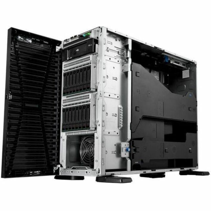 Alternate-Image1 Image for HPE ProLiant ML110 G11 4.5U Tower Server - 1 x Intel Xeon Gold 5416S 2 GHz - 64 GB RAM - 1.92 TB SSD - (2 x 960GB) SSD Configuration - NVMe, Serial ATA/600, 12Gb/s SAS Controller