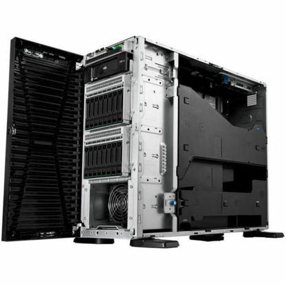 Alternate-Image1 Image for HPE ProLiant ML110 G11 4.5U Tower Server - 1 x Intel Xeon Gold 5416S 2 GHz - 64 GB RAM - 1.92 TB SSD - (2 x 960GB) SSD Configuration - NVMe, Serial ATA/600, 12Gb/s SAS Controller