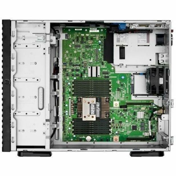 Alternate-Image3 Image for HPE ProLiant ML110 G11 4.5U Tower Server - 1 x Intel Xeon Gold 5416S 2 GHz - 64 GB RAM - 1.92 TB SSD - (2 x 960GB) SSD Configuration - NVMe, Serial ATA/600, 12Gb/s SAS Controller