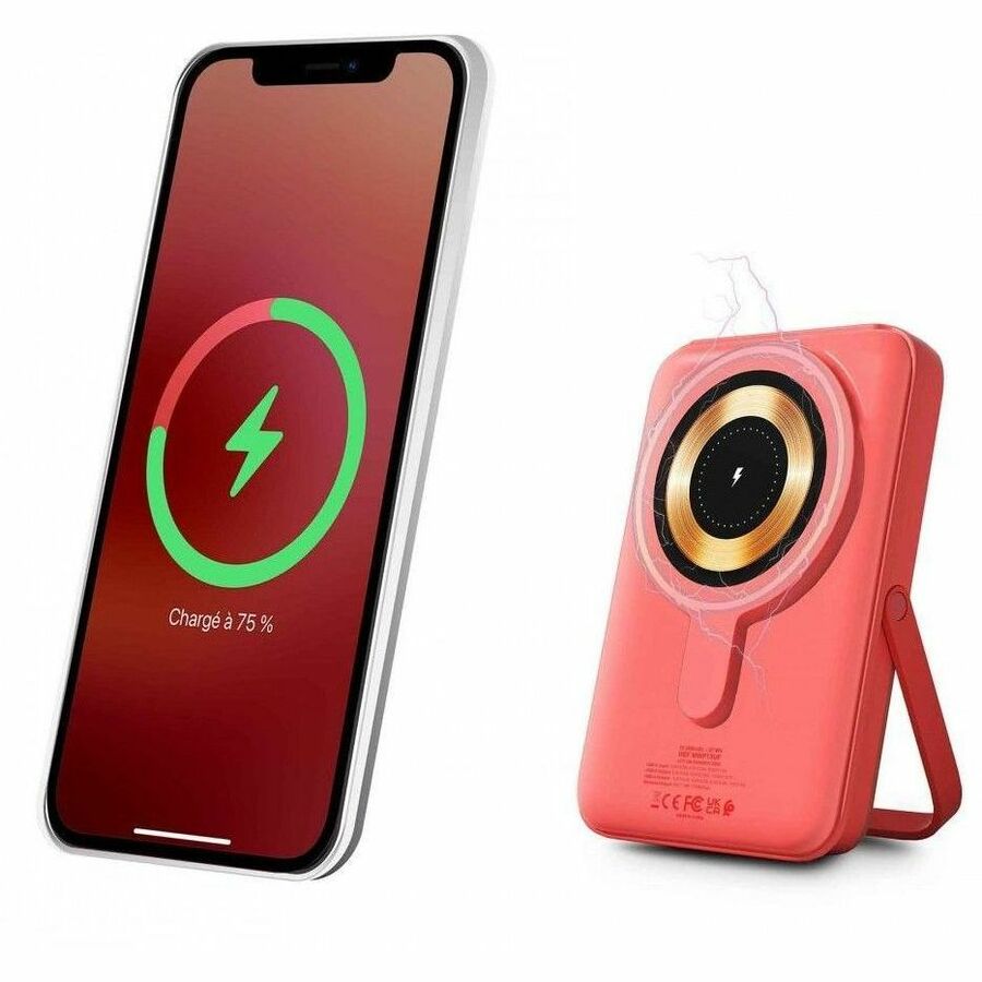 Alternate-Image1 Image for Urban Factory Magnee Power: 10 000 mAh Magnetic Power Bank