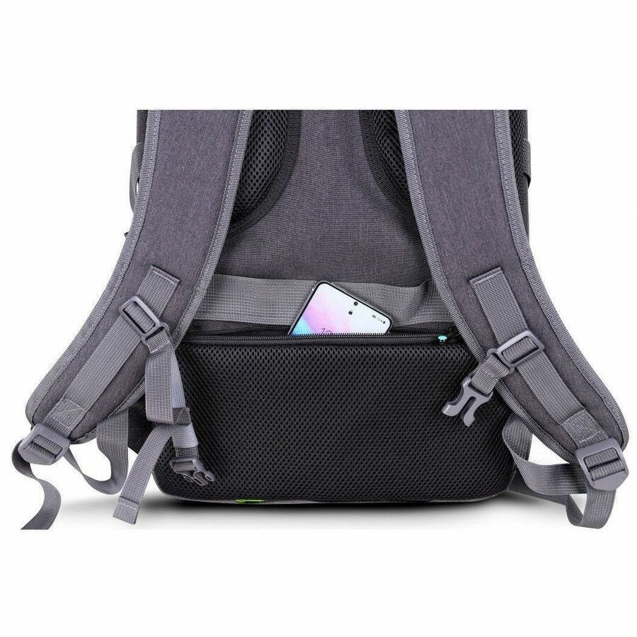 Alternate-Image4 Image for Urban Factory HEAVEE Carrying Case (Backpack) for 10.5" to 15.6" Notebook, Tablet - Dark Gray