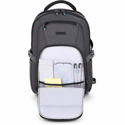 Alternate-Image4 Image for Urban Factory HEAVEE GREEN Carrying Case (Backpack) for 10.5" to 14.1" Notebook - Dark Gray