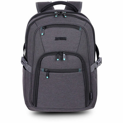 Front Image for Urban Factory HEAVEE GREEN Carrying Case (Backpack) for 10.5" to 14.1" Notebook - Dark Gray