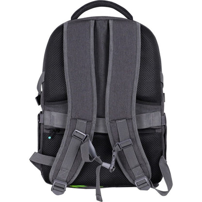 Rear Image for Urban Factory Carrying Case (Backpack) for 10.5" to 17.3" Notebook, Tablet, Smartphone - Gray/Black