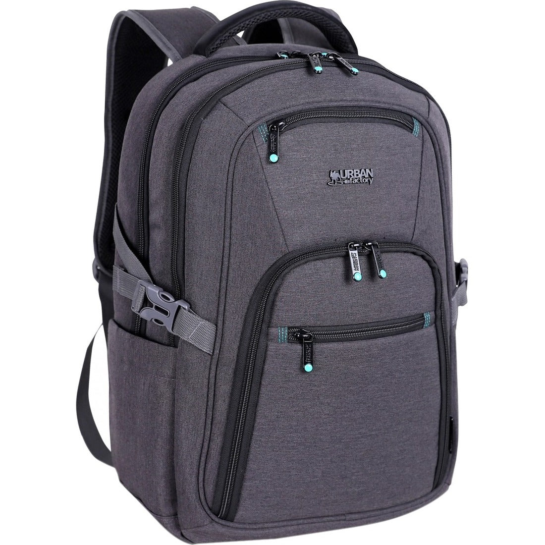 Main Image for Urban Factory Carrying Case (Backpack) for 10.5" to 17.3" Notebook, Tablet, Smartphone - Gray/Black