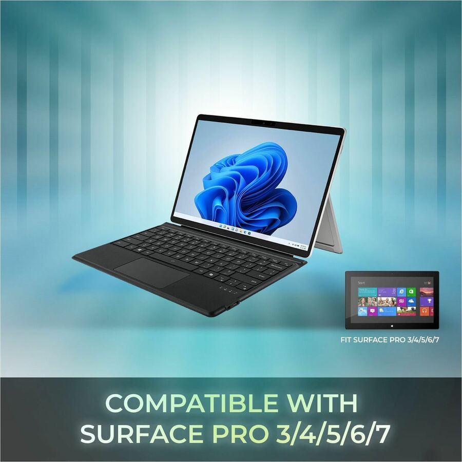 Alternate-Image4 Image for Adesso Bluetooth keyboard for Microsoft Surface Pro 3/4/5/6/7