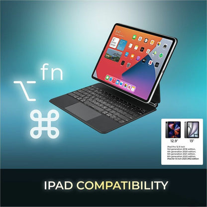Alternate-Image7 Image for Adesso Bluetooth Keyboard for iPad Pro 12.9 inch M4 Edition