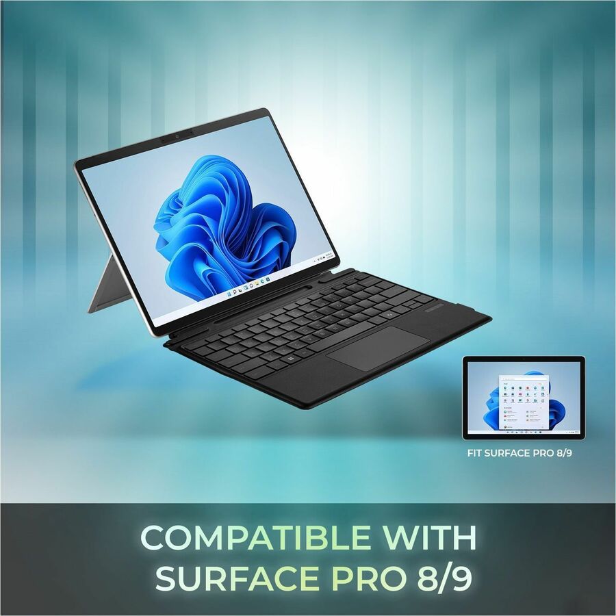 Alternate-Image6 Image for Adesso Bluetooth keyboard for Microsoft Surface Pro X 8/9/10/11
