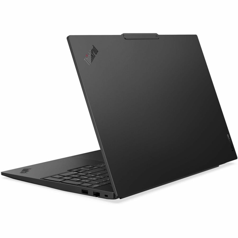 Rear Image for Lenovo ThinkPad E16 Gen 3 21TF0026US 16" Touchscreen Notebook - WUXGA - 60 Hz - Intel Core 7 240H - 16 GB - 512 GB SSD - English Keyboard - Black
