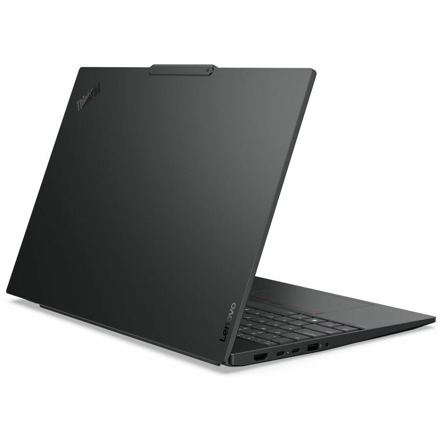 Rear Image for Lenovo ThinkPad E16 Gen 3 21ST0008US 16" Touchscreen Notebook - WUXGA - AMD Ryzen 7 250 - 16 GB - 512 GB SSD - English Keyboard - Black