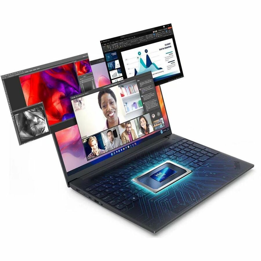 Alternate-Image10 Image for Lenovo ThinkPad E16 Gen 3 21TF001RUS 16" Touchscreen Notebook - WUXGA - 60 Hz - Intel Core 5 210H - 16 GB - 512 GB SSD - English Keyboard - Black