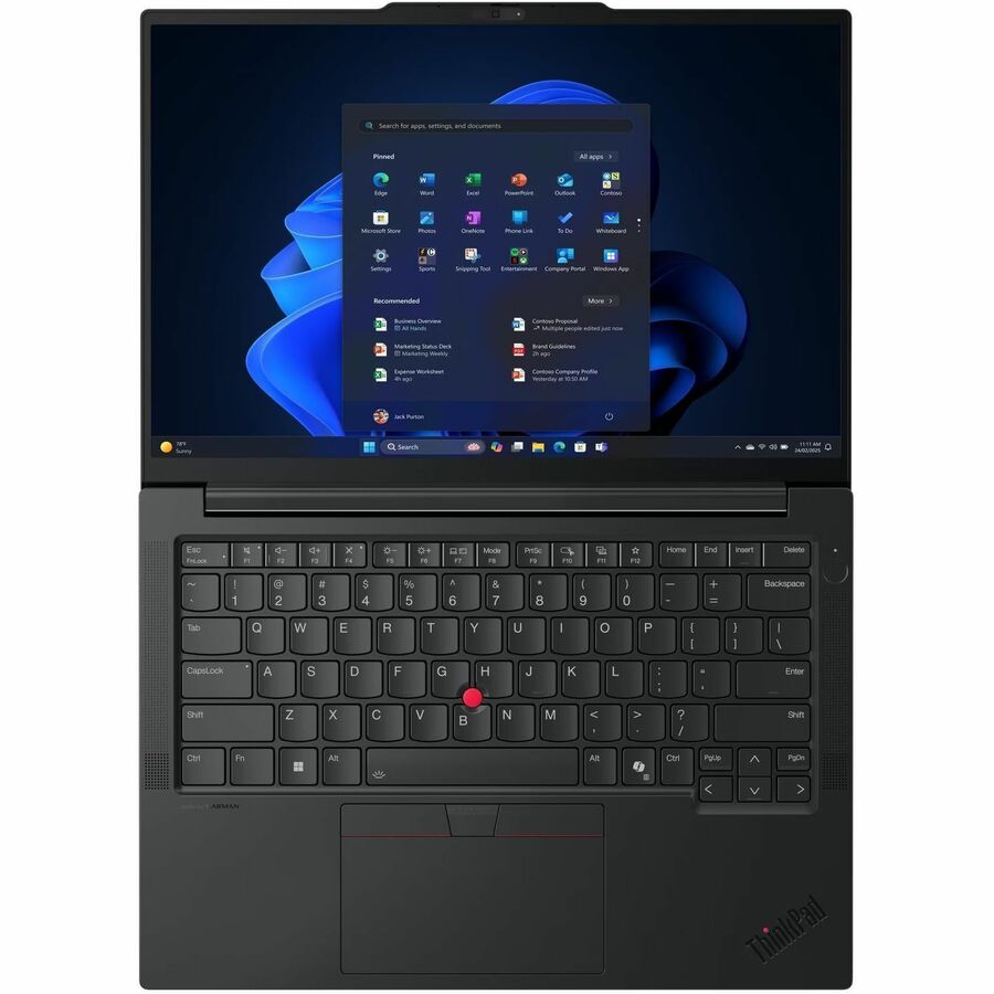 Alternate-Image6 Image for Lenovo ThinkPad E14 Gen 7 21T9002FUS 14" Notebook - WUXGA - 60 Hz - Intel Core 5 210H - 16 GB - 256 GB SSD - English Keyboard - Black