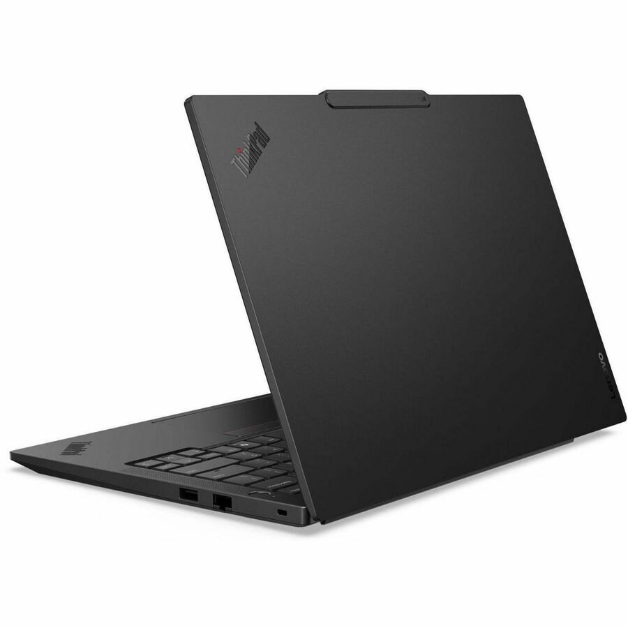 Rear Image for Lenovo ThinkPad E14 Gen 7 21SX003DUS 14" Notebook - WUXGA - 60 Hz - Intel Core Ultra 5 225U - 16 GB - 256 GB SSD - English Keyboard - Black